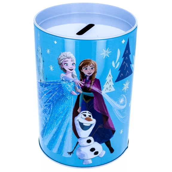 Disney Frozen 2 Tin Piggy Bank Learning Savings Tools for Kids
