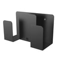 thumbnail image 1 of Visland Support Mural en Métal Antidérapant Tapis EVA Double Couches Multifonction Bureau à Domicile Clavier d'Ordinateur Portable Tablette WiFi Support de Routeur Organisateur de Bureau Rangement de Chevet, 1 of 7