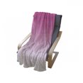 thumbnail image 4 of Ombre Soft Flannel Fleece Throw Blanket, Hot Pink Candy and Cream Girly Elements Inspired Ombre Digital Design Art Print Modern, Cozy Plush for Indoor and Outdoor Use, 70" x 90", Pink, by Ambesonne, 4 of 6