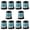 blue, variant on DYNWAVECA 10 Pieces Golf Iron Ferrules Golf Club Shafts Sleeve Stylish Portable Replacement Accessories Adapter for Assembly Practice light blue
