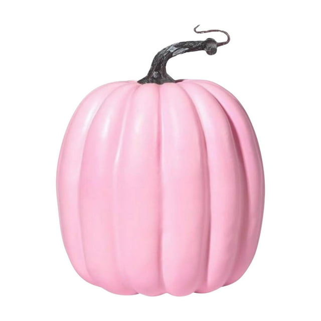 Fake Pumpkin Set | Velvet Halloween Decoration | Reusable Holiday Home Decor for Thanksgiving and Christmas | No Assembly Required, Lightweight Storage