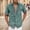A0102-Mint Green, variant on QUINDOS Casual Cotton Hawaiian Shirts for Men Summer Button up Short Sleeve Shirts Vacation Loose Fit Beach Plaid Shirts