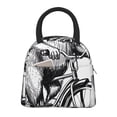 thumbnail image 1 of Disketp Capybara Riding Bicycle Bolsa Térmica para Almuerzo, Lonchera con Abertura Amplia y Gran Capacidad, Organizador Reutilizable para Mujeres, Hombres y Adultos, 1 of 6