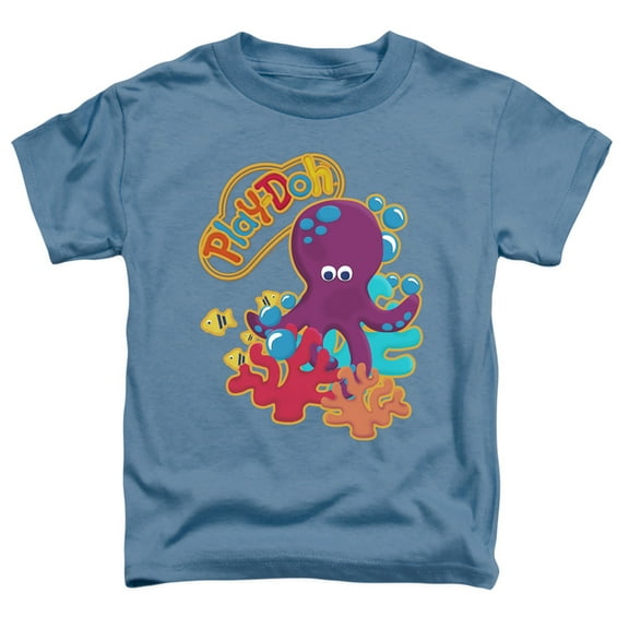 Play Doh Under The Sea S/S Toddler T-Shirt-Carolina Blue
