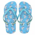 thumbnail image 3 of LAVRA Girl's Glitter Flip Flops Unicorn Sandals Star Summer Shoes, 3 of 4