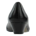 thumbnail image 3 of Soft Style Womens Angel II Faux Leather Slip On Pumps Black 8.5 Wide (C,D,W), 3 of 7