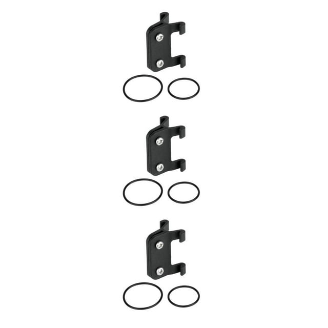 Transemion Plate Clip Number Holder Card Stand Stabilizer Compact Size Handy Install Equipment Mountain Road Seatpost Mount Type 2 3Set