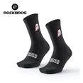 thumbnail image 2 of ROCKBROS Black Cycling Socks for Men Women - Breathable Comfortable Durable Stylish Athletic Biking Socks, 2 of 10