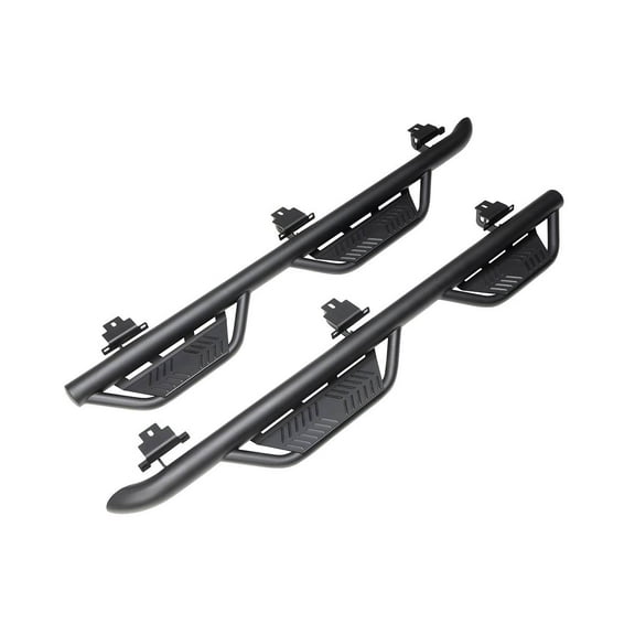 Havoc by RealTruck HS2 Black Hoop Steps Compatible with 2018-2022 Jeep Wrangler JL 4-Door