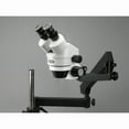 thumbnail image 4 of AmScope 7X-45X Zoom Microscope with Articulating Stand + Base Plate + Ring Light New, 4 of 4