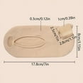 thumbnail image 3 of 1Pair Toe Separator Hallux Valgus Bunion Corrector Orthotics Feet Bone Thumb Adjuster Correction Sock Straightener Brace 2 Size, 3 of 10