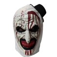 thumbnail image 5 of Disfraz de payaso aterrador de Halloween, mono para adultos y niños, traje de cosplay con máscara de payaso malvado sangriento, 5 of 5