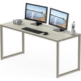 thumbnail image 3 of Commercial-Grade Office Computer Desk  x cm  Silver w/Espresso Top, 3 of 6