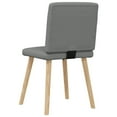 thumbnail image 5 of vidaXL Dining Chair Set of 4 Dark Grey, 5 of 6