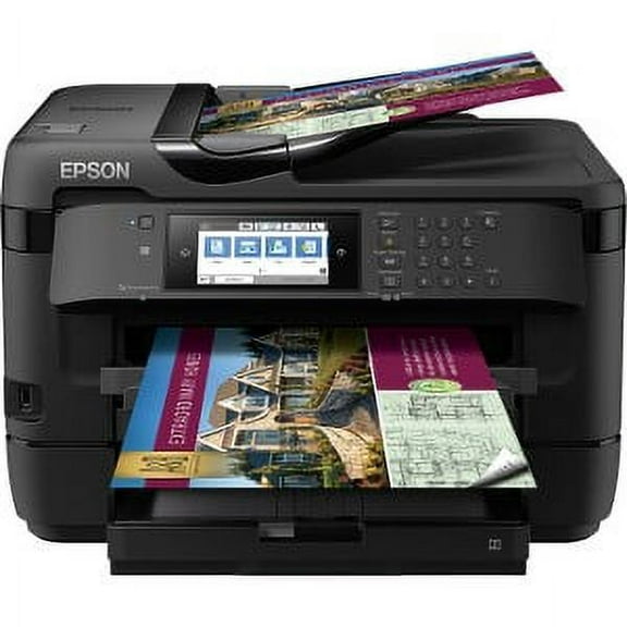 Epson WorkForce WF-7720 Wireless Wide-format Color Inkjet Printer with Copy, Scan, Fax, Wi-Fi Direct and Ethernet