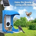 thumbnail image 2 of Smart Hummingbird Feeder with Camera Solar Panel, Auto Capture Bird Videos & Birdwatching Up-Close, 2 in 1 Feeders Attract More Hummingbirds, Ideal Gift for Christmas, 2 of 7