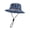 Dark Blue, variant on Unisex Fisherman Hat Extra Large Brim Adjustable Fit Hiking Bucket Hat Windproof Buckle Washed Denim Outdoor Travel UV Blocking Hat