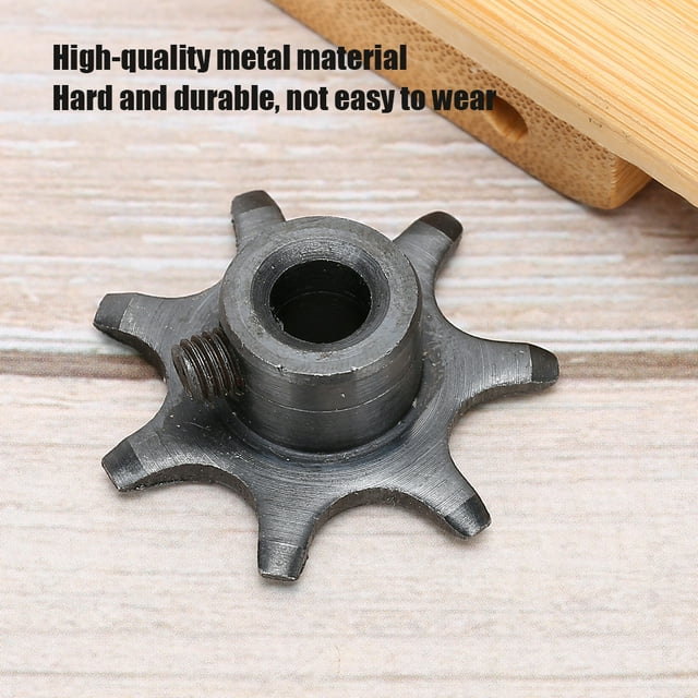 Peahefy Reverse Gear,2Pcs Wheel Gear Reversible Toothed Gear Hatching Machine Accessories