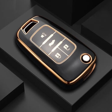 Full Coverage TPU Remote Key Fob Cover Case For Chevrolet GMC Buick Chevy – Soft & Protective