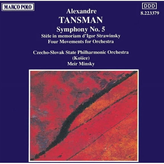 A. Tansman - Sym 5/Four Movt for Orch/Stele - Music & Performance - CD