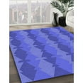 thumbnail image 2 of Ahgly Company Indoor Square Patterned Light Slate Blue Area Rugs, 8' Square, 2 of 6
