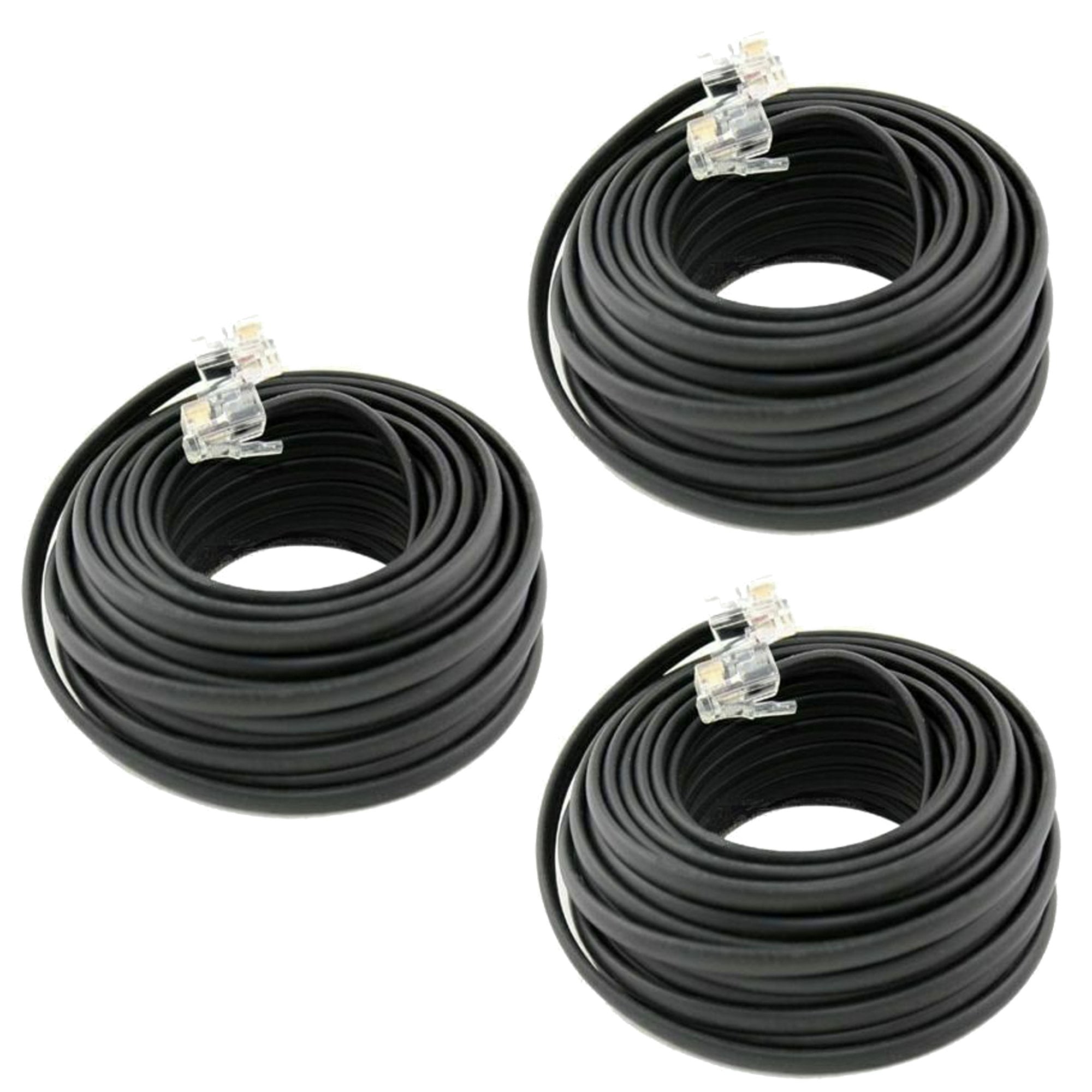 FYL 50 FEET BLACK RG6 CATV COAXIAL CABLE 3000 MHZ TESTED FYL 50 FEET BLACK RG6 CATV COAXIAL CABLE 3000 MHZ TESTED