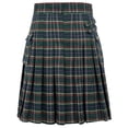 thumbnail image 4 of Scotland Skirts with Pocket for Mens Trendy Vintage Pleated Skirts Gothic Scottish Skirt Holiday Festival Plaid Skirt, 4 of 4