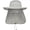 Light Grey, variant on Men's UPF 50+ Wide Brim Safari Hat with Detachable Neck Flap