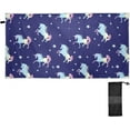 thumbnail image 2 of GZHJMY Magic Unicorn Beach Towel Quick Dry Absorbent Bath Towels Sandproof Lightweight Towel for Gym Yoga Sports Swimming - 31x71in Bath Towels, 2 of 7