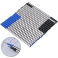 thumbnail image 3 of XISAOK 10Pieces Ballpoint Pen Refills Replaceable Smooth Writing Quick Dry Blue Refills, 3 of 14