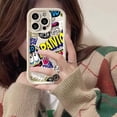 thumbnail image 5 of Full Protection Shockproof Case for Samsung Galaxy S26 Ultra, Fashionable Funny Graffiti Pattern Phone Shell, 5 of 5