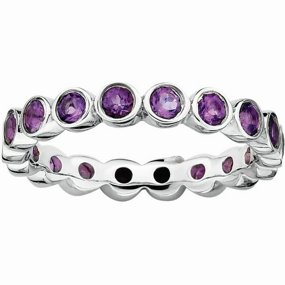 Amethyst Sterling Silver Ring