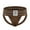Brown, variant on Men's See-Through Thong G-String Underwear, Men's Hot T-Back Thong G-String Christmas Gift for husband Green L