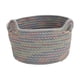 thumbnail image 1 of Xihbxyly Ventas Hoy Liquidación Mujeres Bonita Cesta de Almacenamiento de Escritorio, Cesta de Almacenamiento Tejida a Mano, Cesta de Almacenamiento Redonda con Cuerda para Llaves de Entrada de Sala, 1 of 2