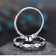 thumbnail image 3 of Xiao Hua Anillo de moda personalizado con diseño moderno y sencillo. Número de pedido 10., 3 of 4