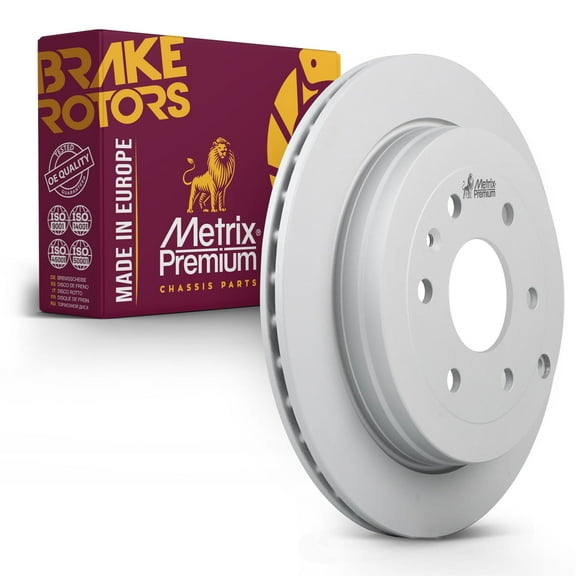 Metrix Premium Chassis Parts - 13.03 inch (331mm) Rear Coated Vented Disc Brake Rotor Fits 2007-2010 Saturn Outlook, 2007-2016 GMC Acadia, 2008-2017 Buick Enclave, 2009-2017 Chevrolet Traverse
