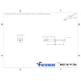 thumbnail image 2 of Fastenere Large Flange Pop Rivets - 3/16" x 3/4" (25 Pack) Heavy Duty, Stainless Steel Blind Rivets, Open End 6-12 Grip Range .626" - .750", Corrosion Resistant, High Tensile & Shear Strength, 2 of 4