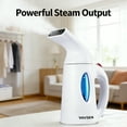 thumbnail image 3 of VAVSEA Clothes Steamer, Portable Garment Steamer, Auto Shut-off Function, Steam Iron, White, 3 of 7
