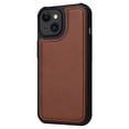 thumbnail image 6 of Allytech Detachable Wallet Case for Apple iPhone 15, Vintage PU Leather Folio Flip Wallet Case Multiple Cards Slots Kickstand Shockproof Protective Phone Case for iPhone 15 - Brown, 6 of 17