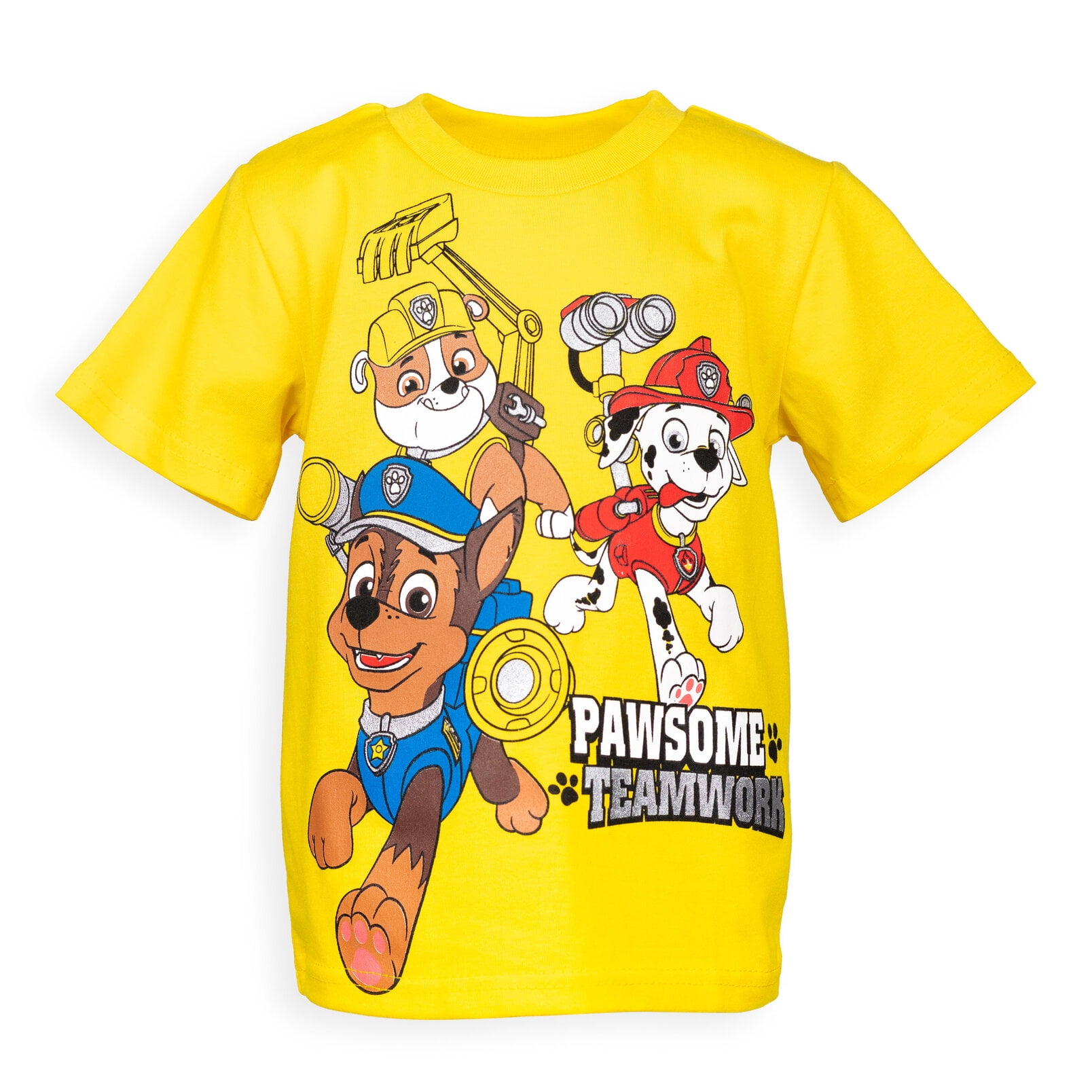 Paw Patrol to Pack 4 Marshall Rubble Toddler Boys Kid T-Shirts Chase Little Toddler