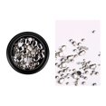 thumbnail image 1 of BECLOTH Nail Arts Crystal Rhinestones Nail Rhinestones Craft Rhinestones Flat And Pointed Round Rhinestones For Nail Makeup And Face Gems, 1 of 1