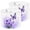 Color 1, variant on Lampshades 2 Pack Purple Butterfly Lavender Flowers Gentle Watercolor Design 13"x13"x10" Light Shade for Table Lamps Floor Lamp Shades Lampshade Replacement Easy Assembly