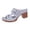 Gray, variant on THDHVS Slippers for Women,Womens Sandals,Women's Fashion Casual Versatile Solid Color Hollow Carved Style Fashion Thick Heel Sandals Beige