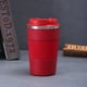 thumbnail image 5 of Taza de café de cerámica 350ml | Regalo de San Valentín para parejas - Diseño en forma de corazón | Grabado "Corazón Favorito" y "Ejercicio" | Tema de fitness | Cerámica duradera | los 9.5x8cm, 5 of 6