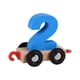 thumbnail image 1 of Juego de juguetes de tren de madera ANGGREK 11 piezas, 1 of 8