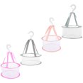 thumbnail image 3 of Miangastore 4Pcs Makeup Puff Dryer Ochre Pink Organizing Brushes for Daily Use, 3 of 8