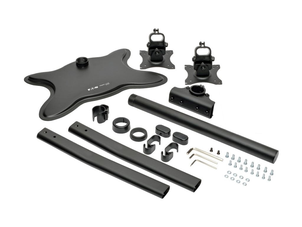 TRIPP LITE DDR1327SDD Black 13" - 27" Dual-Monitor Desktop Mount Stand for Flat-Screen Displays