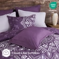 thumbnail image 3 of Regency Heights Twin XL Size Comforter Sets, Purple Bed in a Bag Twin XL, 6 Pieces Bedding Comforter Set with Bed Sheets and Side Pockets for College Dorm, 3 of 9