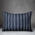 thumbnail image 3 of Creative Products Blue Petal Lines 14x20 Indoor / Outdoor Pillow, 3 of 3