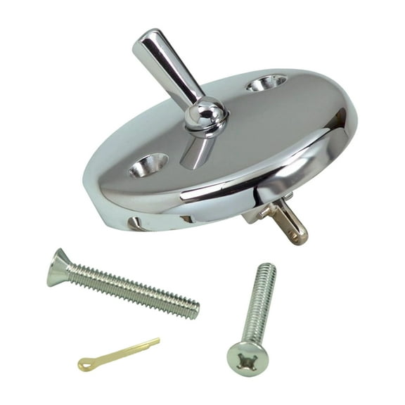 Universals Bathtubs Overflows Drain Cover Zincs Alloys Double Screw For Seamlessly Installation And Water Flows
